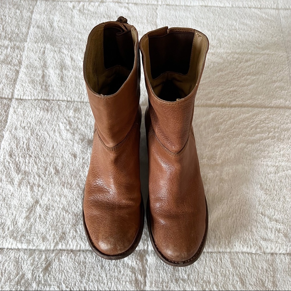 Frye 'Carmen' Back Lace Short Ankle Boot - Picture 6 of 11
